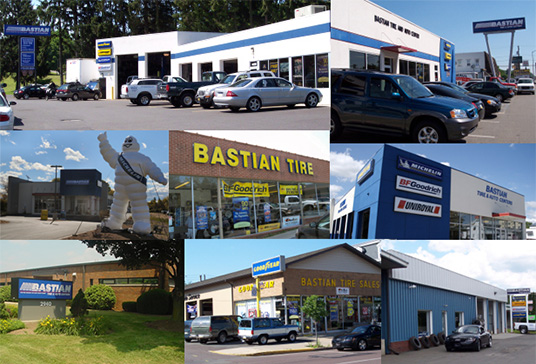 Bastian Tire and Auto Center photo collage